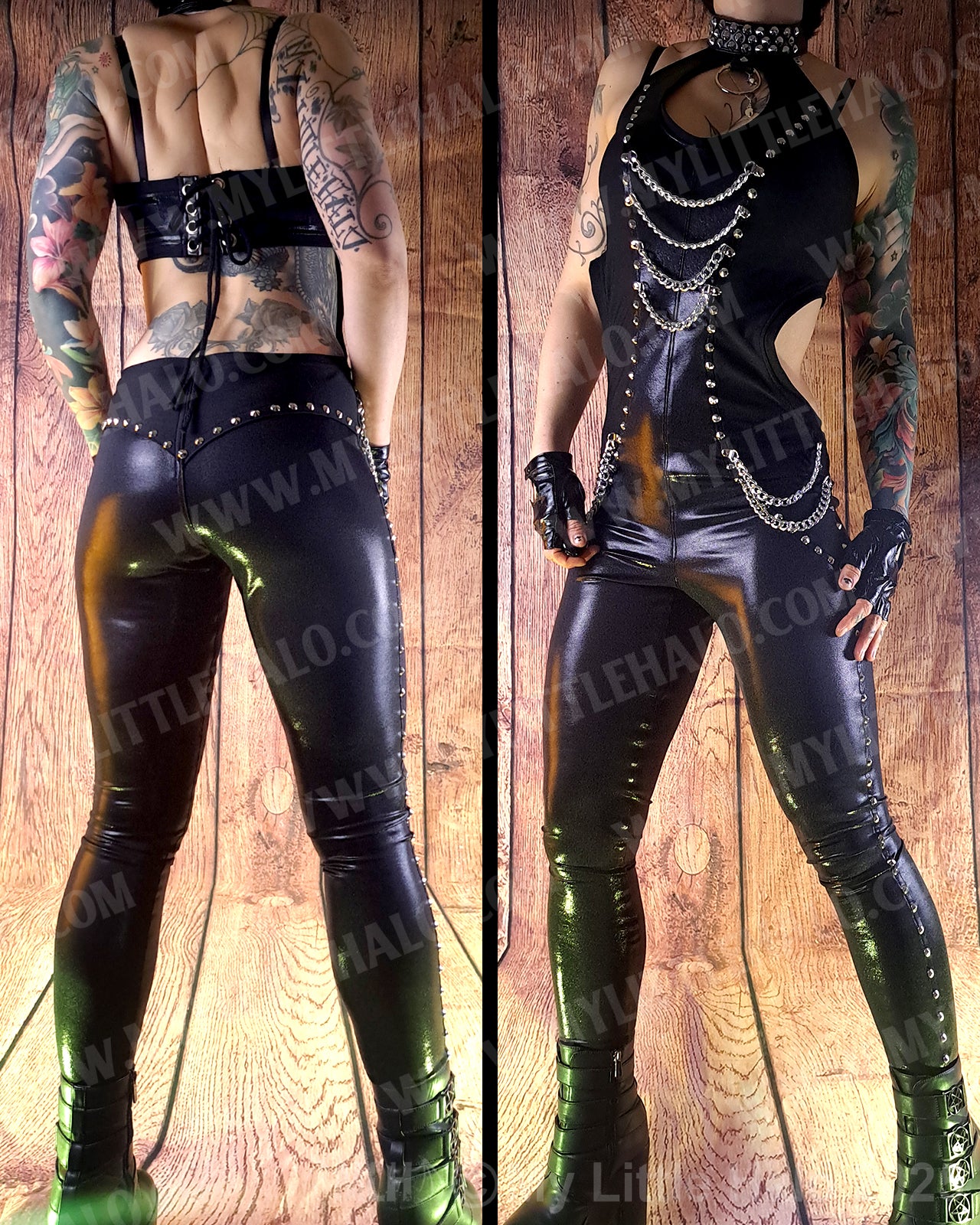 #13 O-ring Choker Catsuit