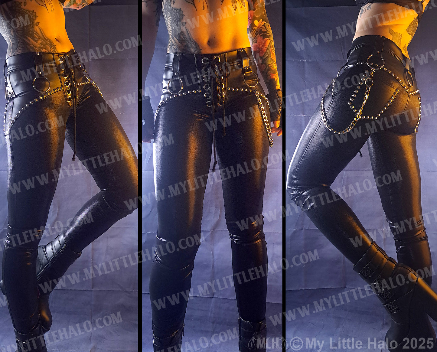 Low Rise Chain Skinnies