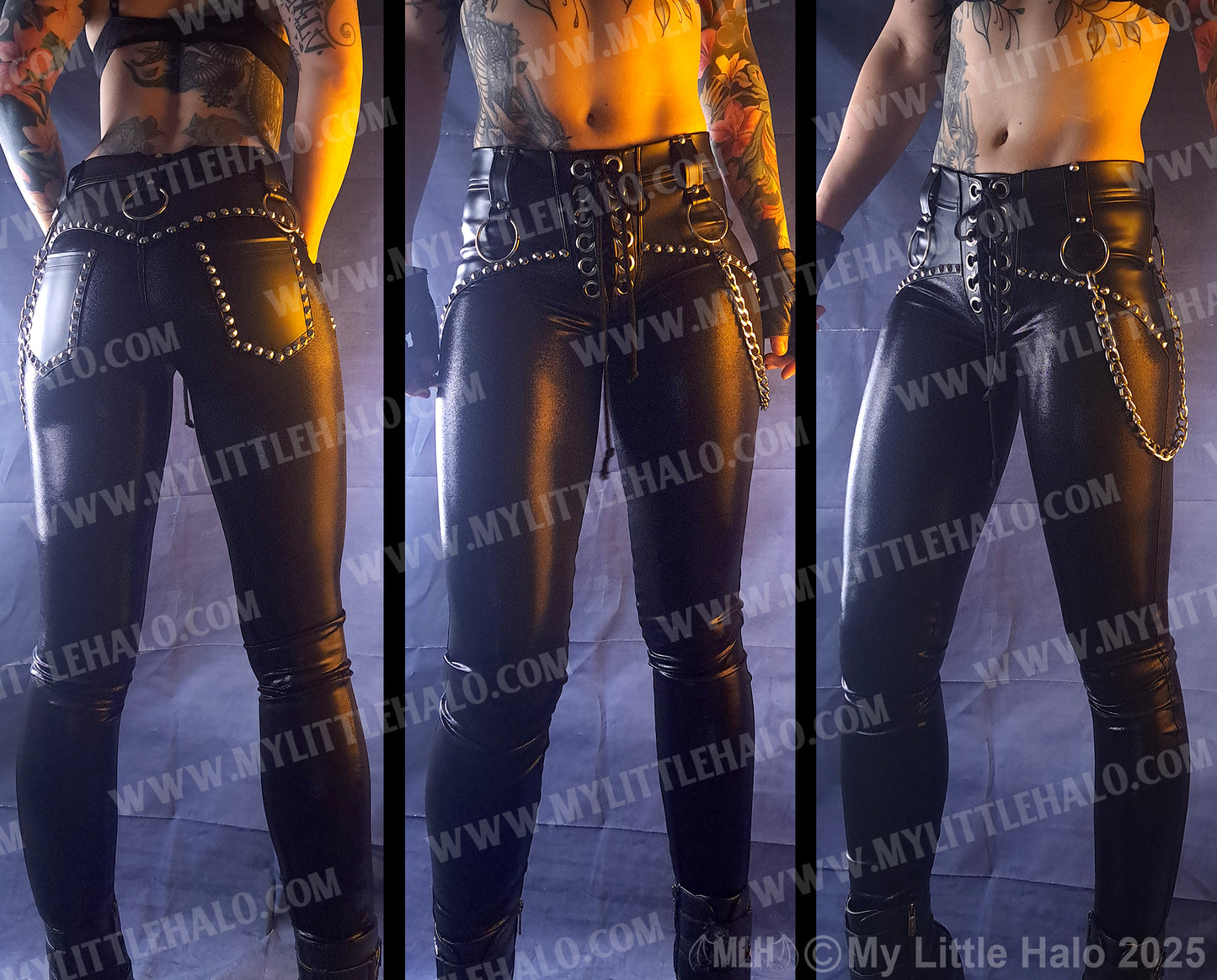 Low Rise Chain Skinnies