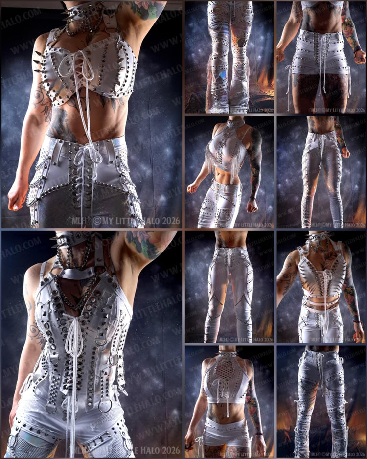 Handmade glam rock clothing, alternative rock fashion & heavy metal gear from an independent UK designer. Inspired by 80s glam & rock style, made in small runs