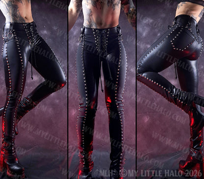 Mid Rise Black Cigarette Pants #13