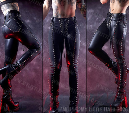 Mid Rise Black Cigarette Pants #13