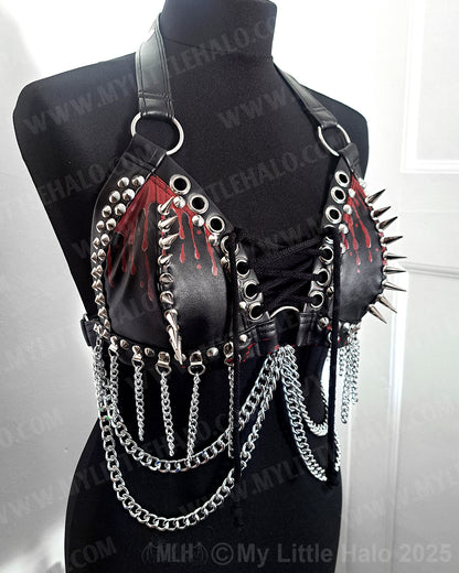 #15 Blood Drop Bikini Halter