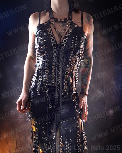 #2 Buckle Strap Heavy Metal Bustier