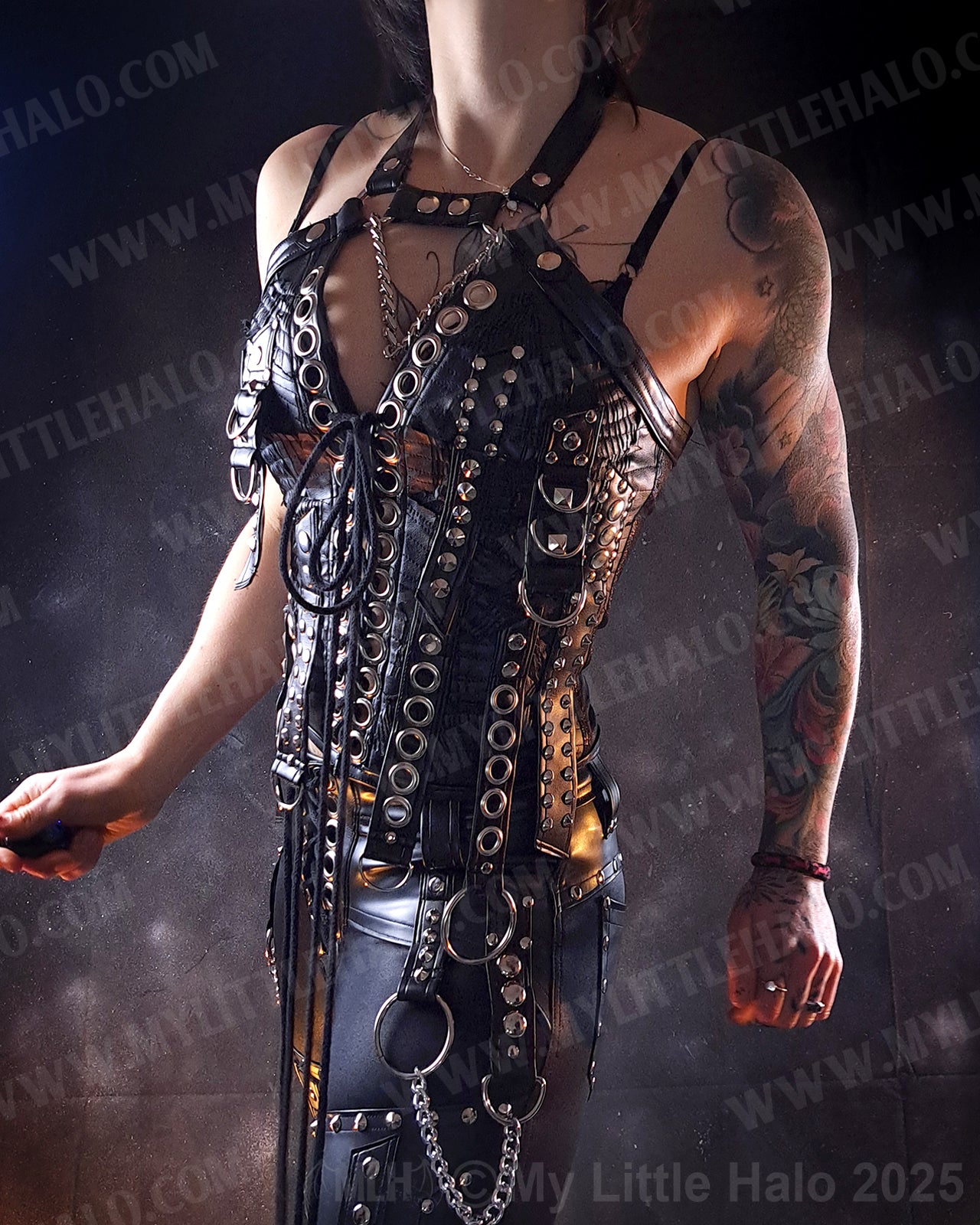 #2 Buckle Strap Heavy Metal Bustier