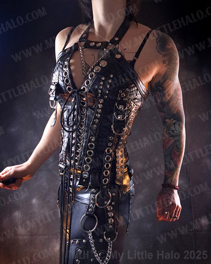 #2 Buckle Strap Heavy Metal Bustier