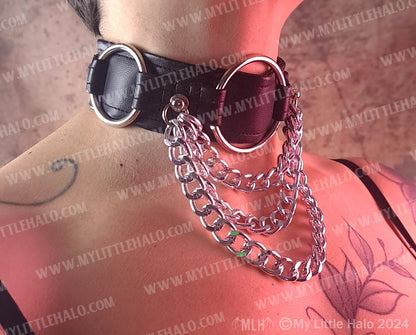 Choker 15 Triple O-Ring, Triple Chain