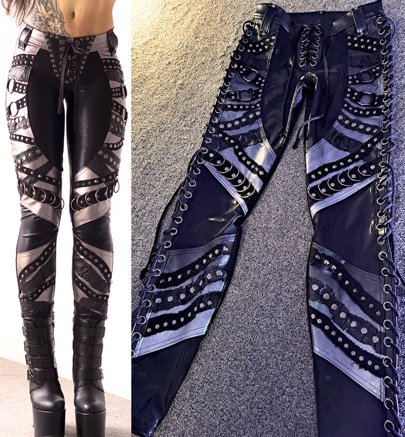 High Rocks Clothes Teal, Black and Animal Print Glam Rock Clothing Collection – My Little Halo