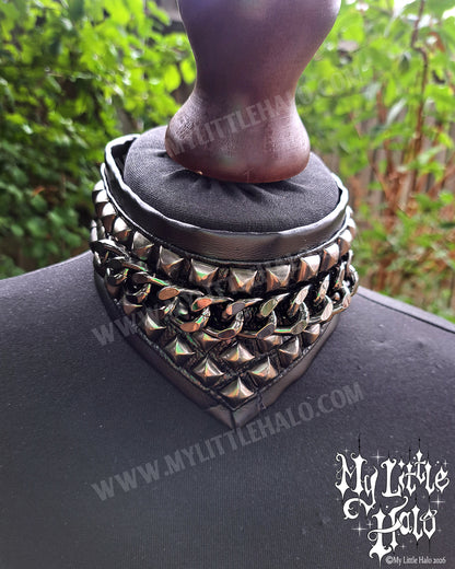 Gunmetal Chain Choker