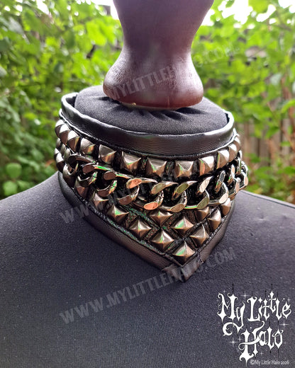 Gunmetal Chain Choker