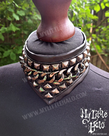 Gunmetal Chain Choker