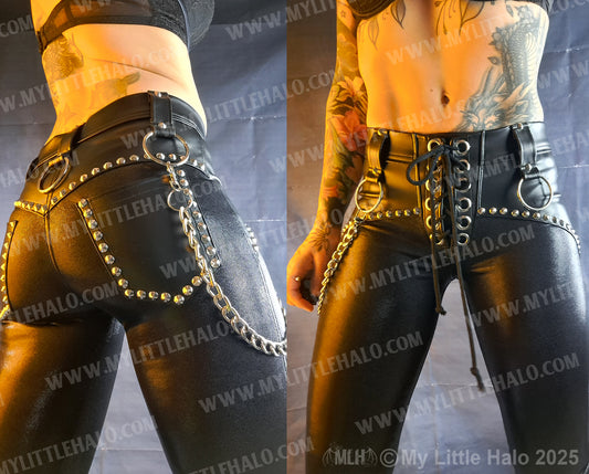 Low Rise Chain Skinnies