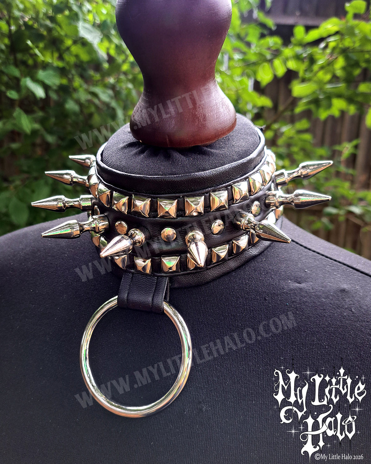 XL Spike & O-ring Choker