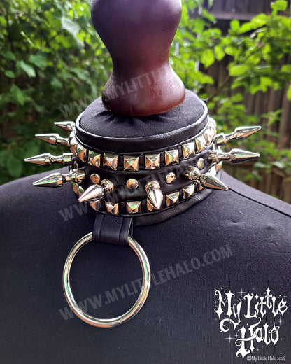 XL Spike & O-ring Choker