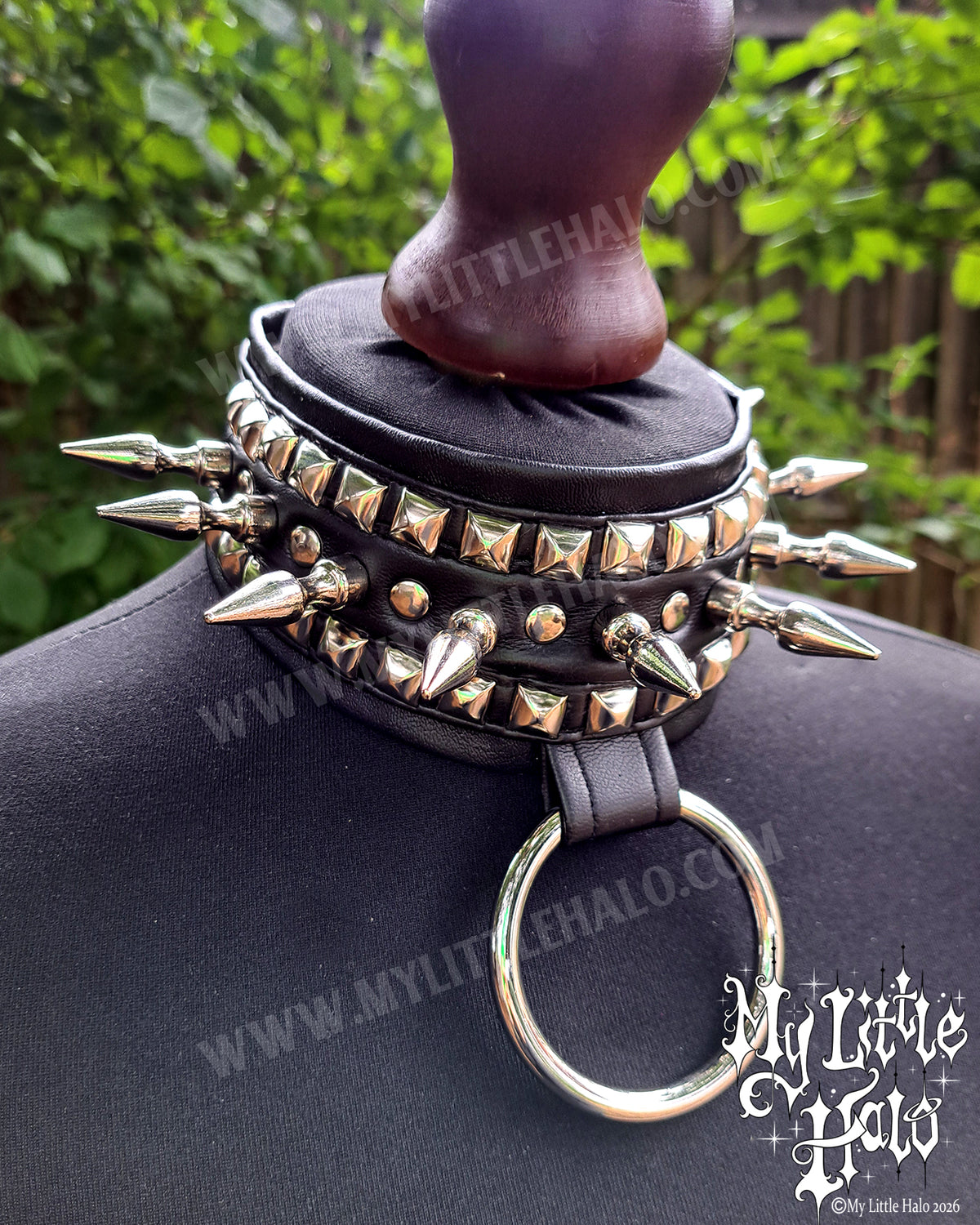 XL Spike & O-ring Choker