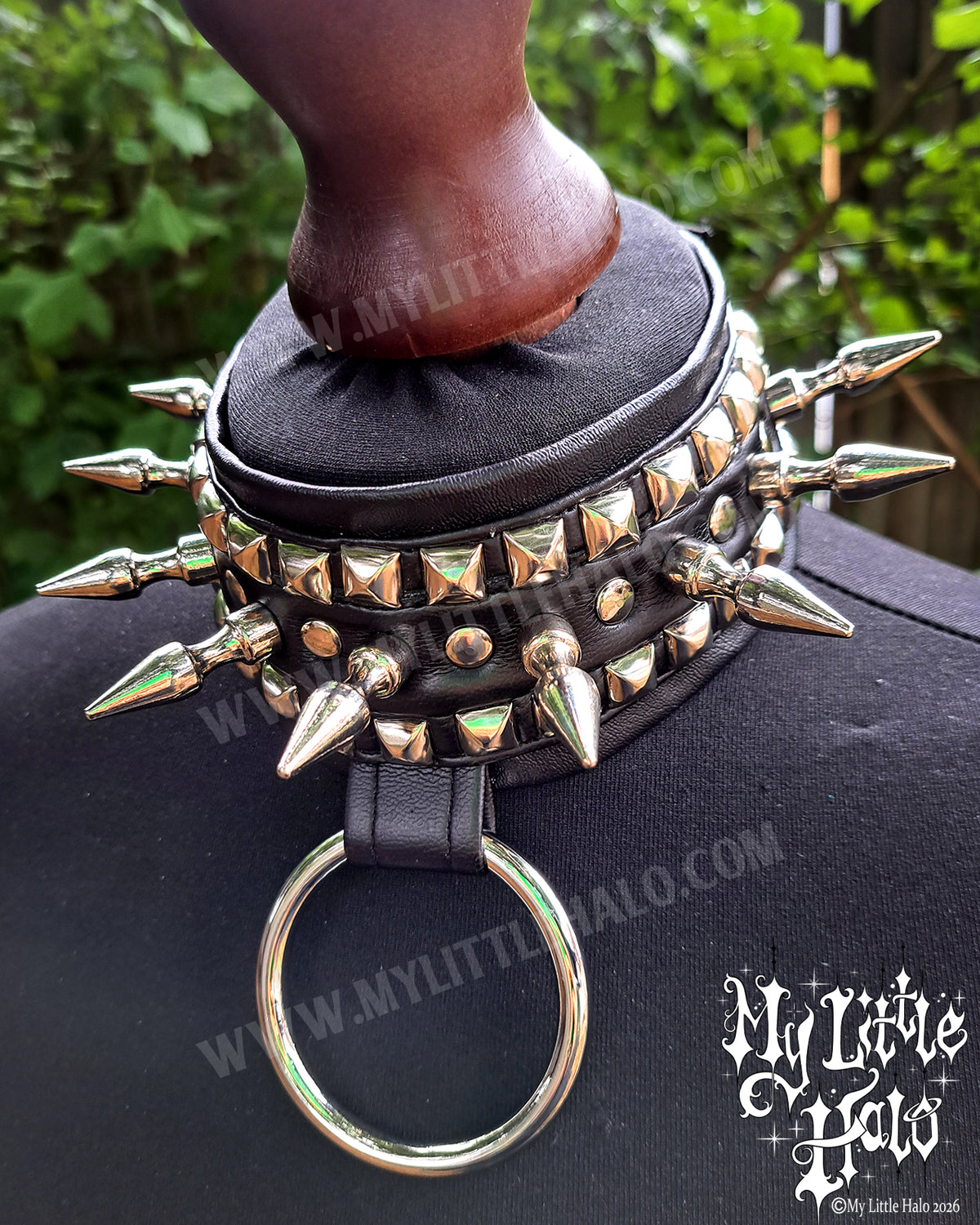 XL Spike & O-ring Choker