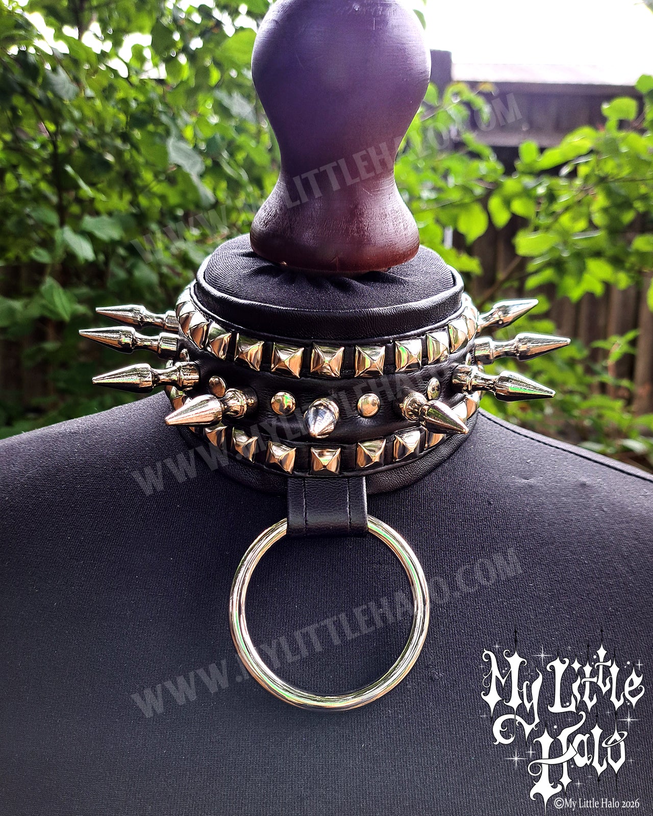 XL Spike & O-ring Choker